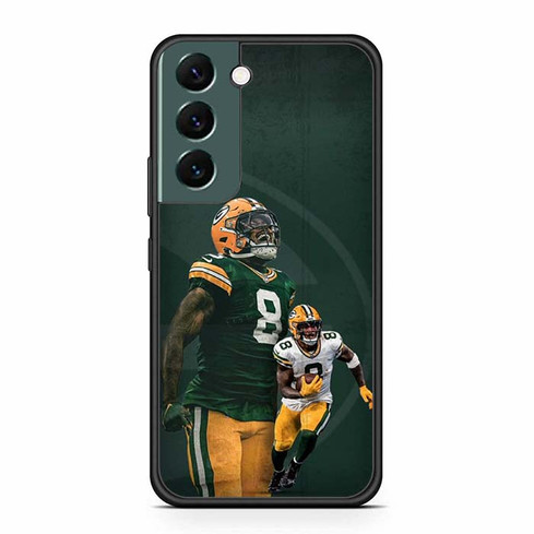 Josh Jacobs Green Bay Packers 04 Samsung Galaxy S22 Case