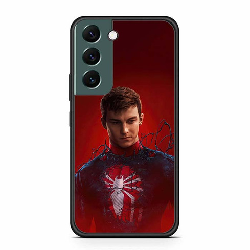 Marvel Spiderman 2 Peter Parker Symbiote Samsung Galaxy S22 Case