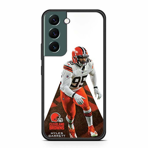 Myles Garrett Cleveland Browns 06 Samsung Galaxy S22 Case