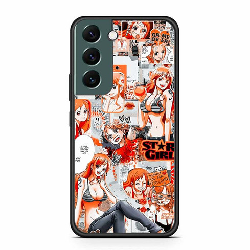 Nami One Piece Series Collages Samsung Galaxy S22 Case