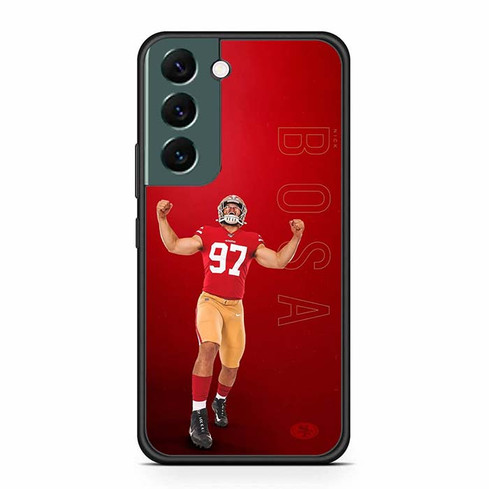 Nick Bosa San Francisco 49ers 01 Samsung Galaxy S22 Case