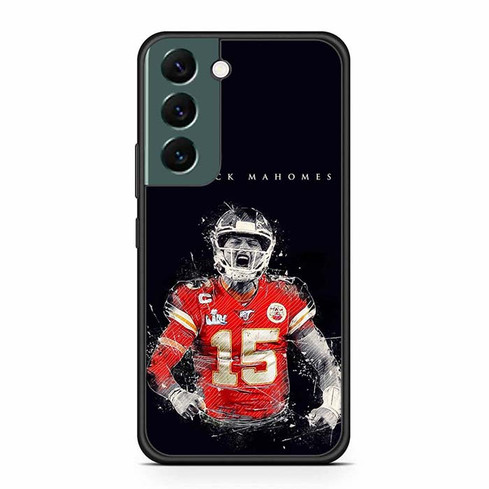 Patrick Mahomes Kansas City Chiefs 03 Samsung Galaxy S22 Case