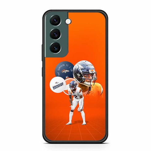 Patrick Surtain II Denver Broncos 02 Samsung Galaxy S22 Case