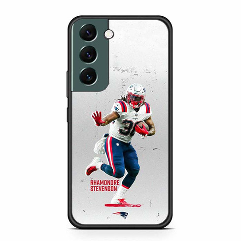 Rhamondre Stevenson New England Patriots 01 Samsung Galaxy S22 Case