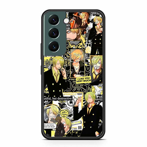 Sanji One Piece Series Collages Samsung Galaxy S22 Case