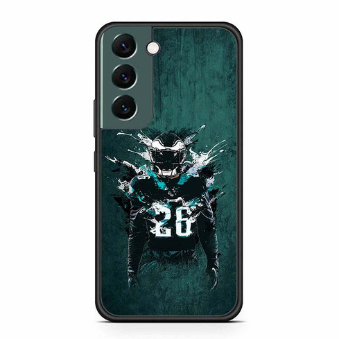 Saquon Barkley Philadelphia Eagles 02 Samsung Galaxy S22 Case