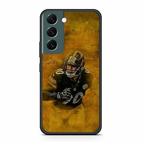 TJ Watt Pittsburgh Steelers 03 Samsung Galaxy S22 Case