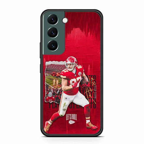 Travis Kelce Kansas City Chiefs 03 Samsung Galaxy S22 Case