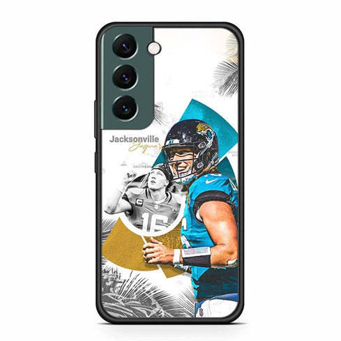 Trevor Lawrence Jacksonville Jaguars 02 Samsung Galaxy S22 Case