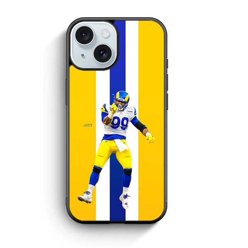 Aaron Donald Los Angeles Rams 03 iPhone 15 Case