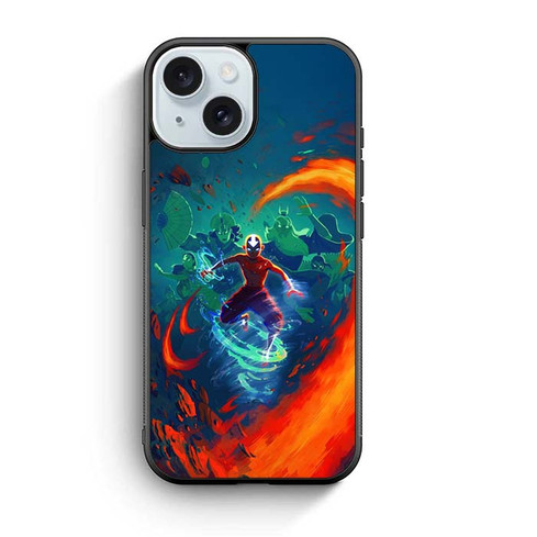Avatar The Last Airbender Avatar State Aang iPhone 15 Case