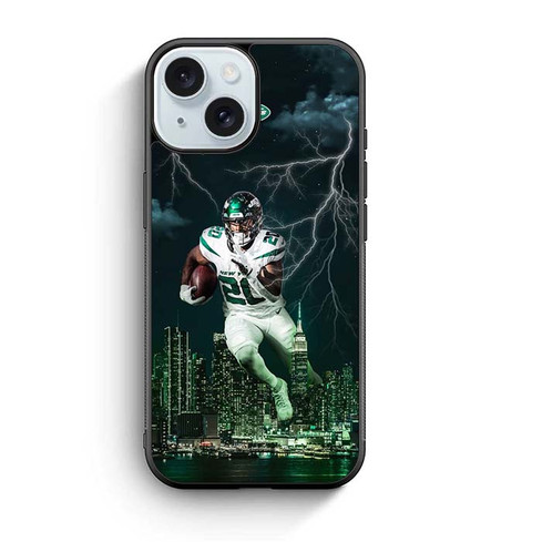 Breece Hall New York Jets 03 iPhone 15 Case
