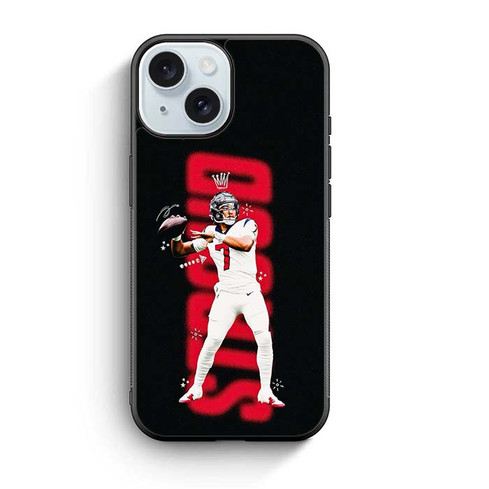 CJ Stroud Houston Texans 03 iPhone 15 Case