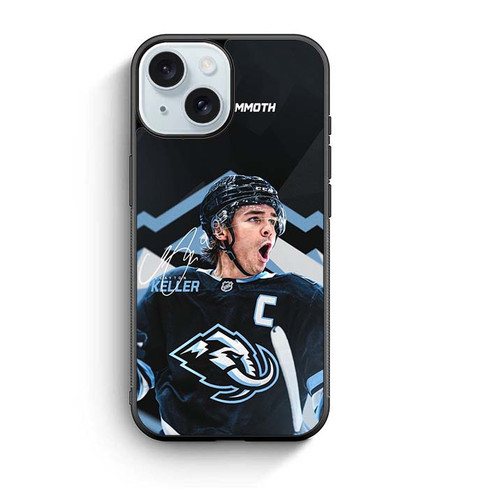 Clayton Keller Utah Mammoth iPhone 15 Case