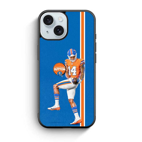 Courtland Sutton Denver Broncos 05 iPhone 15 Case