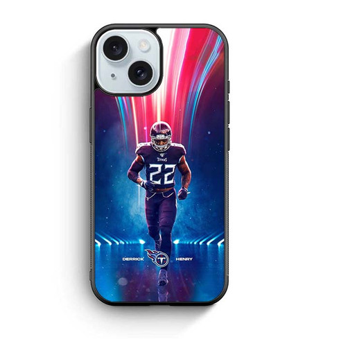 Derrick Henry Tennessee Titans 01 iPhone 15 Case