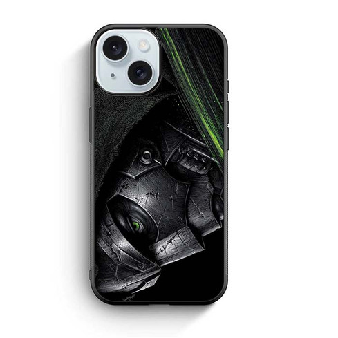 Dr Doom Marvel Art iPhone 15 Case