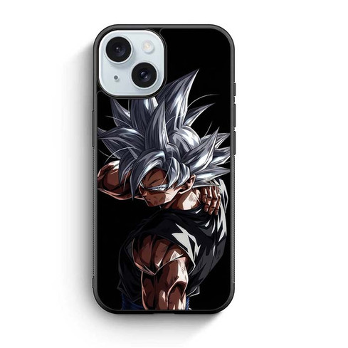 Dragon Ball Goku in his Pro Max Instinct iPhone 15 Case