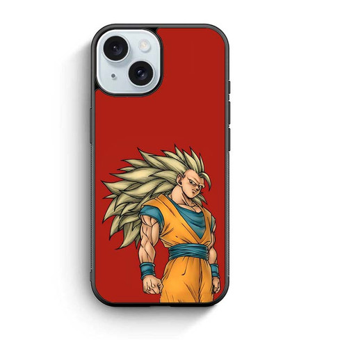 Dragon Ball Super Saiyan 3 Goku iPhone 15 Case