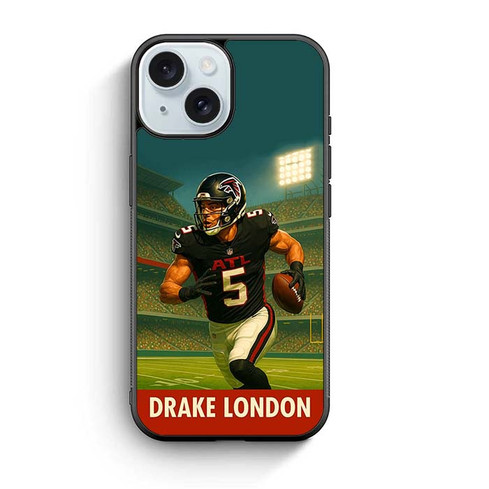 Drake London Atlanta Falcons 03 iPhone 15 Case