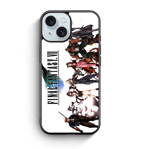 Final Fantasy VII Original Characters Ps1 iPhone 15 Case