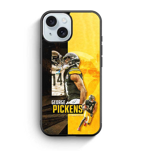 George Pickens Pittsburgh Steelers 01 iPhone 15 Case