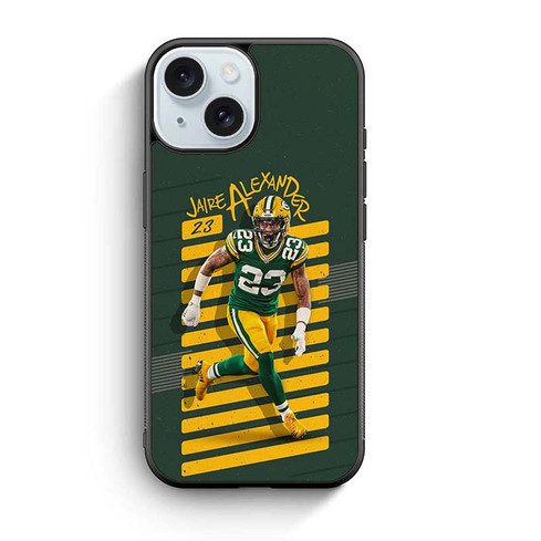 Jaire Alexander Green Bay Packers iPhone 15 Case