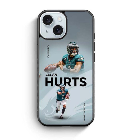 Jalen Hurts Philadelphia Eagles 05 iPhone 15 Case