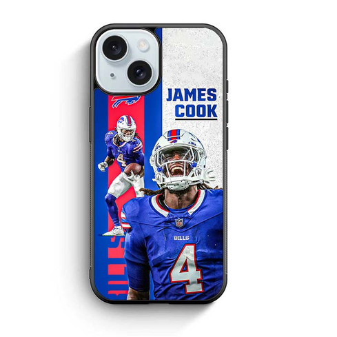 James Cook Buffalo Bills 01 iPhone 15 Case