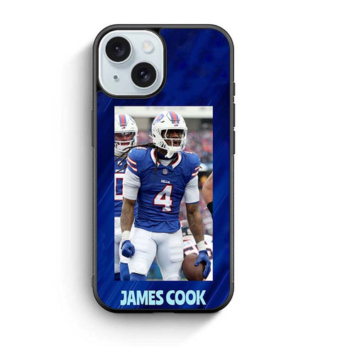 James Cook Buffalo Bills 02 iPhone 15 Case
