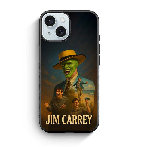 Jim Carrey Comedy Legend iPhone 15 Case