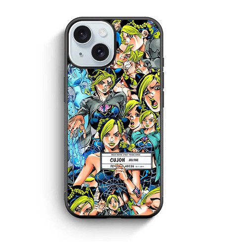 JoJos Bizarre Adventure Joyline Cujoh Collages iPhone 15 Case