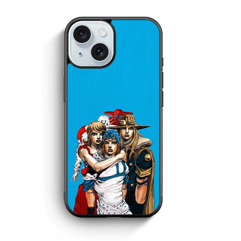JoJos Bizarre Adventure Steel Ball Johnny Zeppeli Lucy iPhone 15 Case