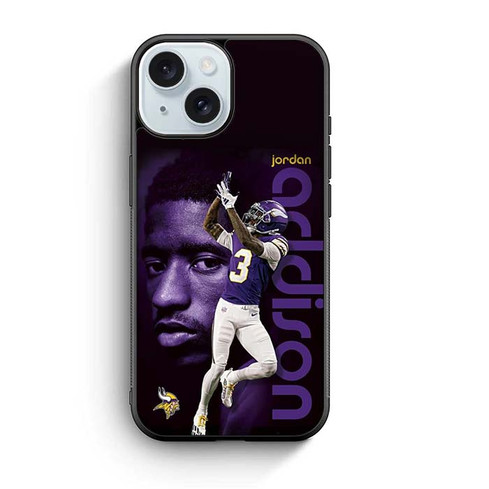 Jordan Addison Minnesota Vikings iPhone 15 Case