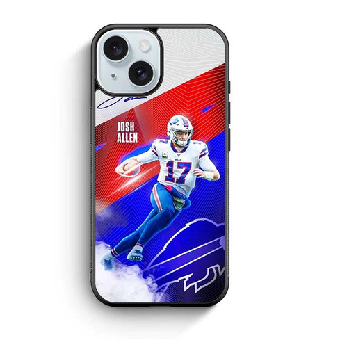Josh Allen Buffalo Bills 02 iPhone 15 Case