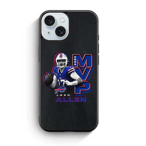Josh Allen Buffalo Bills 04 iPhone 15 Case