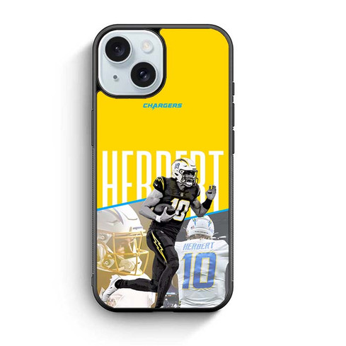 Justin Herbert Los Angeles Chargers 06 iPhone 15 Case