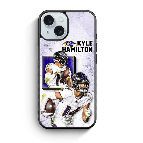 Kyle Hamilton Baltimore Ravens 03 iPhone 15 Case