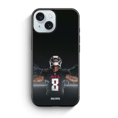 Kyle Pitts Atlanta Falcons iPhone 15 Case