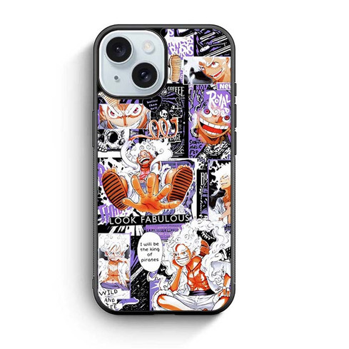 Luffy Gear 5th One Piece Series iPhone 15 Case