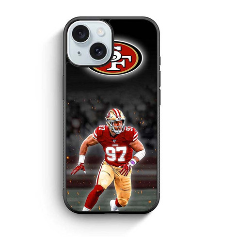 Nick Bosa San Francisco 49ers 04 iPhone 15 Case