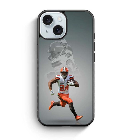 Nick Chubb Cleveland Browns 02 iPhone 15 Case
