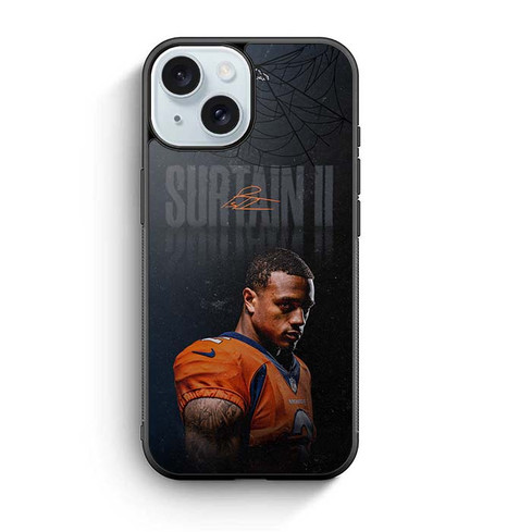 Patrick Surtain II Denver Broncos 03 iPhone 15 Case