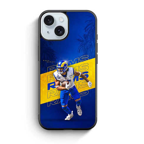 Puka Nacua Los Angeles Rams 02 iPhone 15 Case