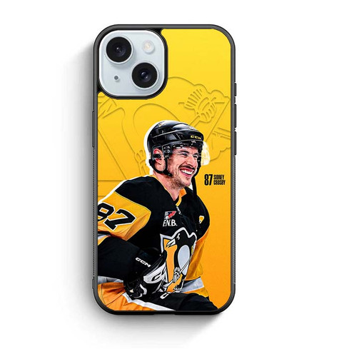 Sidney Crosby Pittsburgh Penguins 01 iPhone 15 Case