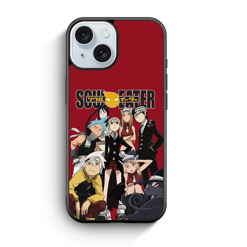 Soul Eater Resonance in Red iPhone 15 Case