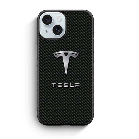 Tesla Carbon Core iPhone 15 Case