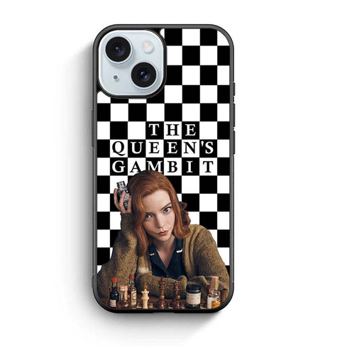 The Queens Gambit Chest Art iPhone 15 Case