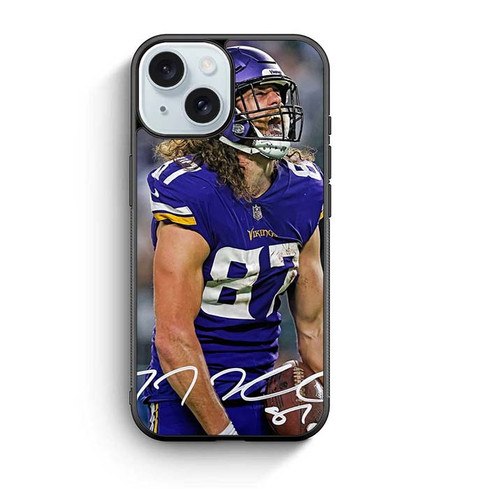 TJ Hockenson Minnesota Vikings iPhone 15 Case