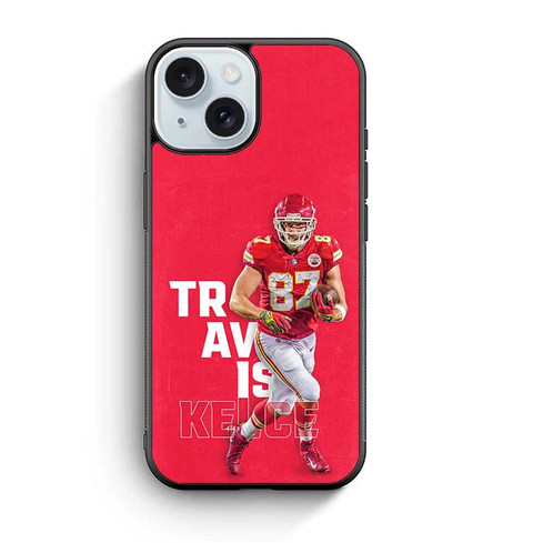 Travis Kelce Kansas City Chiefs 02 iPhone 15 Case